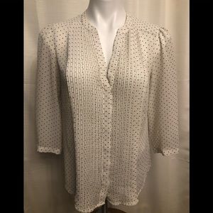 HM polka dot blouse